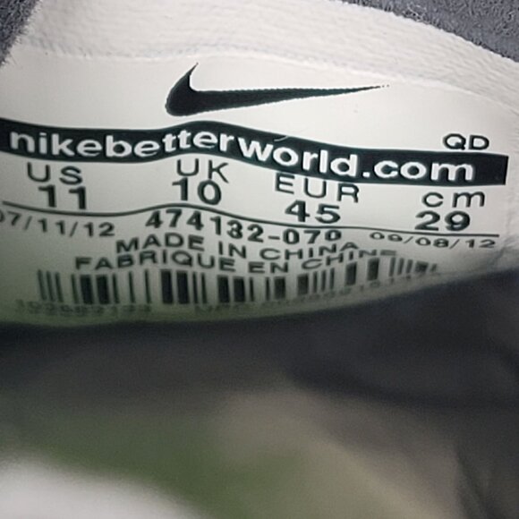 Nike Zoom TJ 3 Men's Black Track Spikes Shoes 474132-070 US Size 11 - Picture 8 of 8